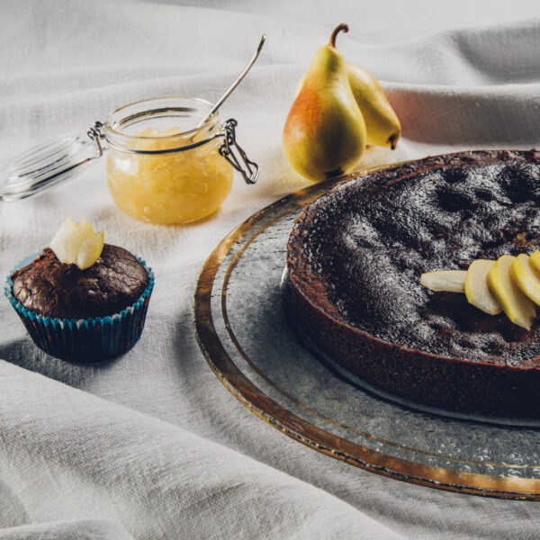 Teresa sotto il pero - Cioccolato e pere